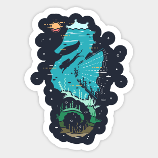 Underwater Sticker